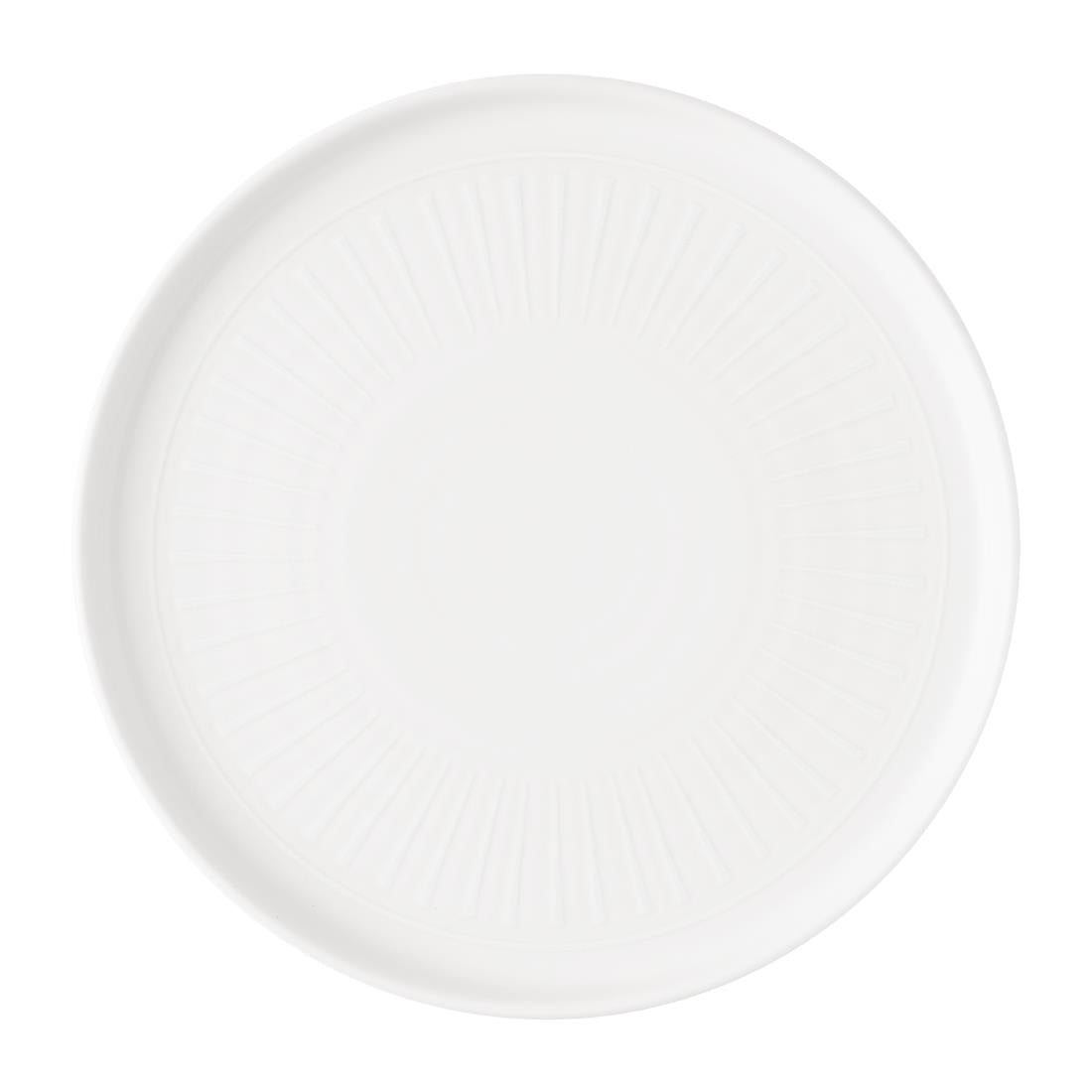 Churchill Era Walled Plates White 260mm (6 Pack)