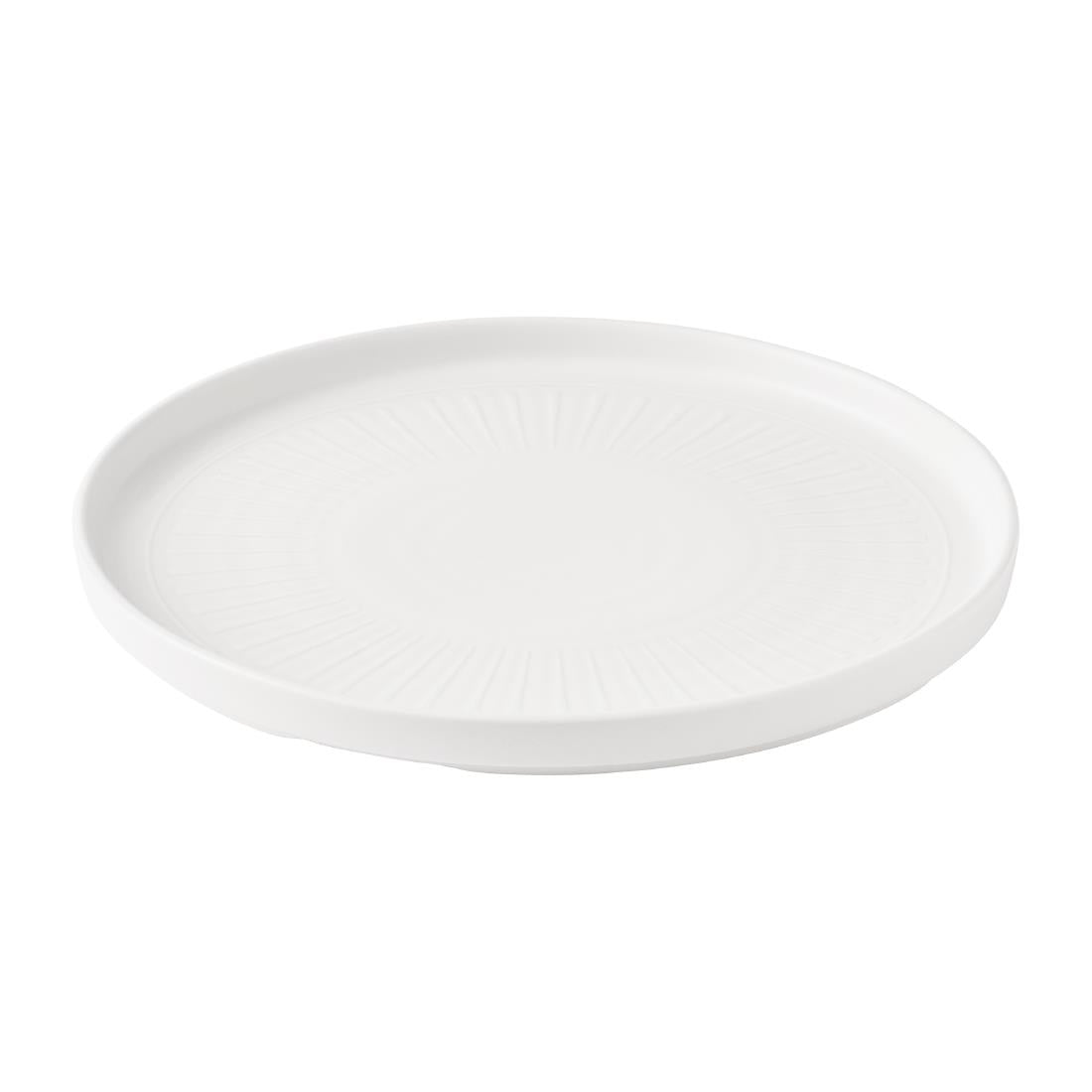 Churchill Era Walled Plates White 260mm (6 Pack)