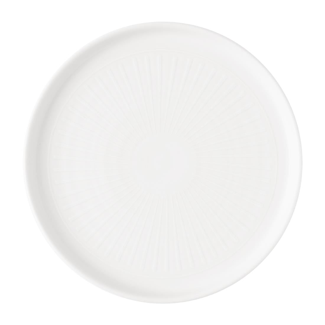 Churchill Era Walled Plates White 210mm (6 Pack)