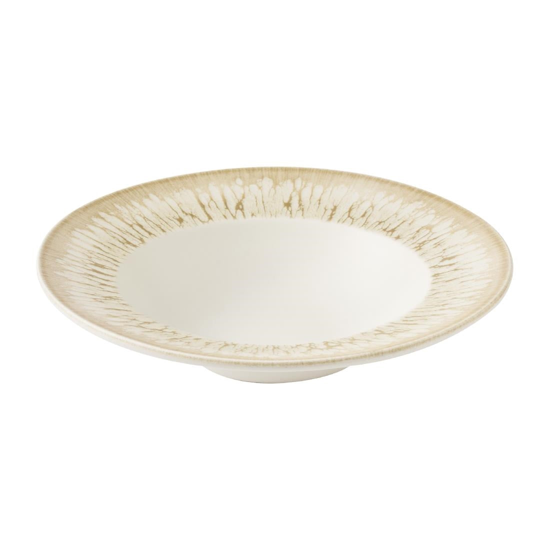 Churchill Inked Lumé Wide Rim Bowls Natural 288mm (12 Pack)