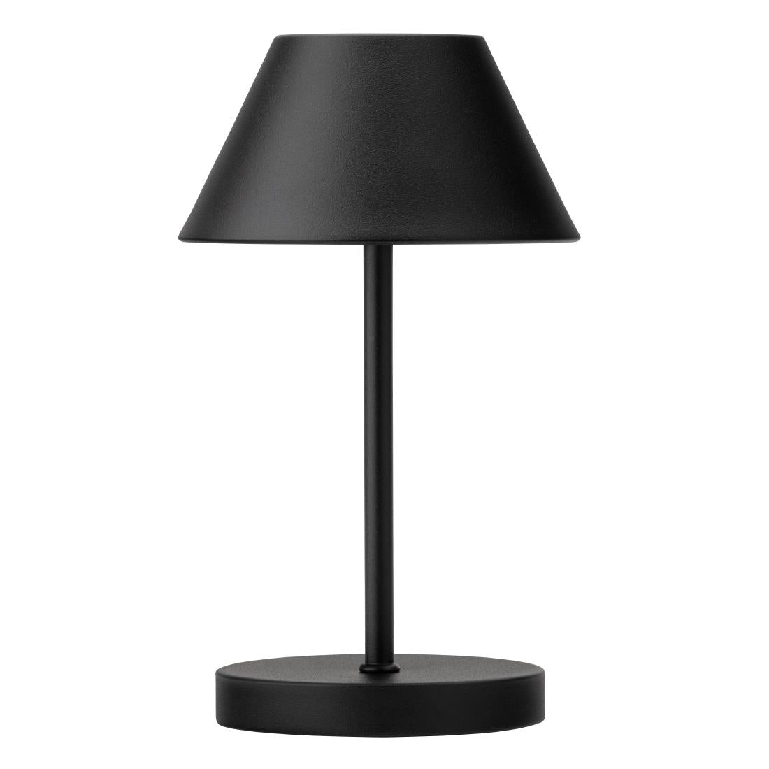 Utopia Bonaire LED Cordless Table Lamps Black 190mm (6 Pack)