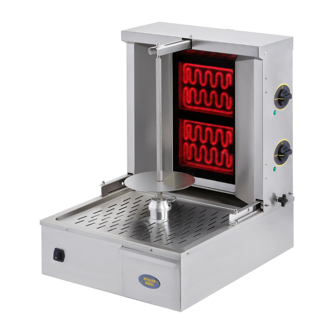 Roller Grill Infrared Kebab Grill 400mm 2x 1.8kW