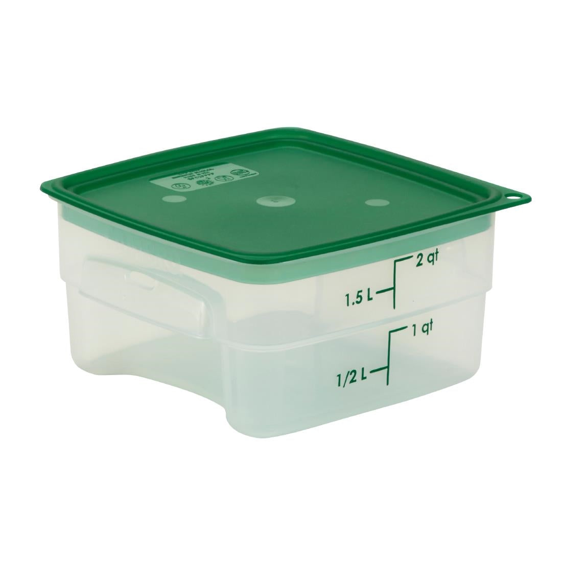 Cambro FreshPro PP CamSquare Container 1.9Ltr