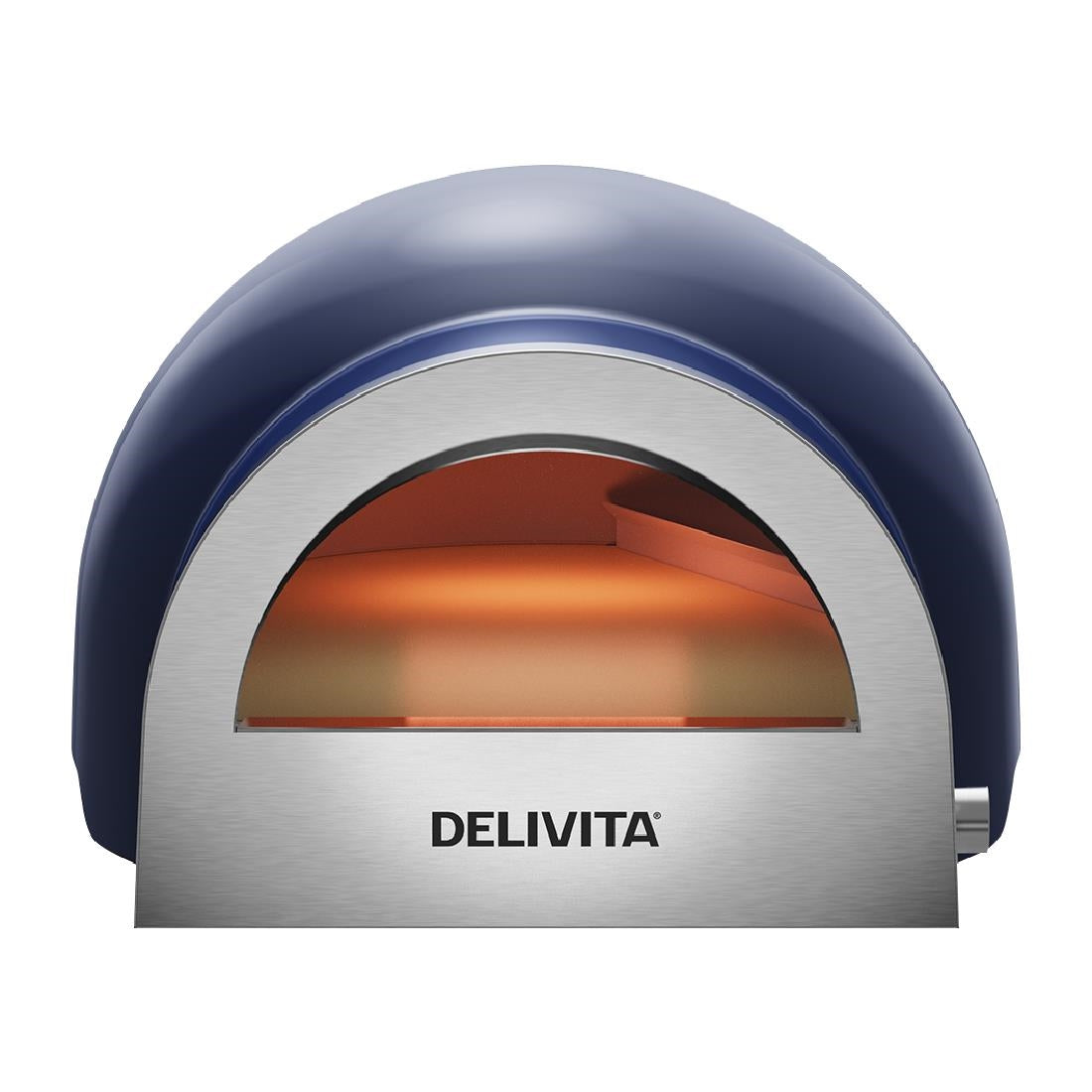 DeliVita Dual Fuel Gas Pizza Oven Jubilee Blue