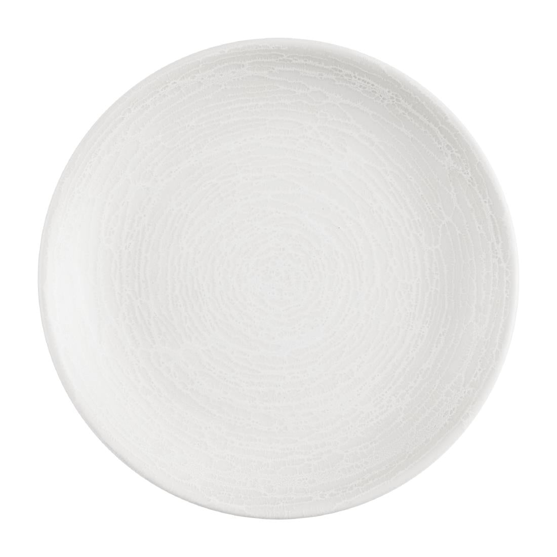 Churchill Inked Elements Evolve Coupe Plates Ice 165mm (12 Pack)