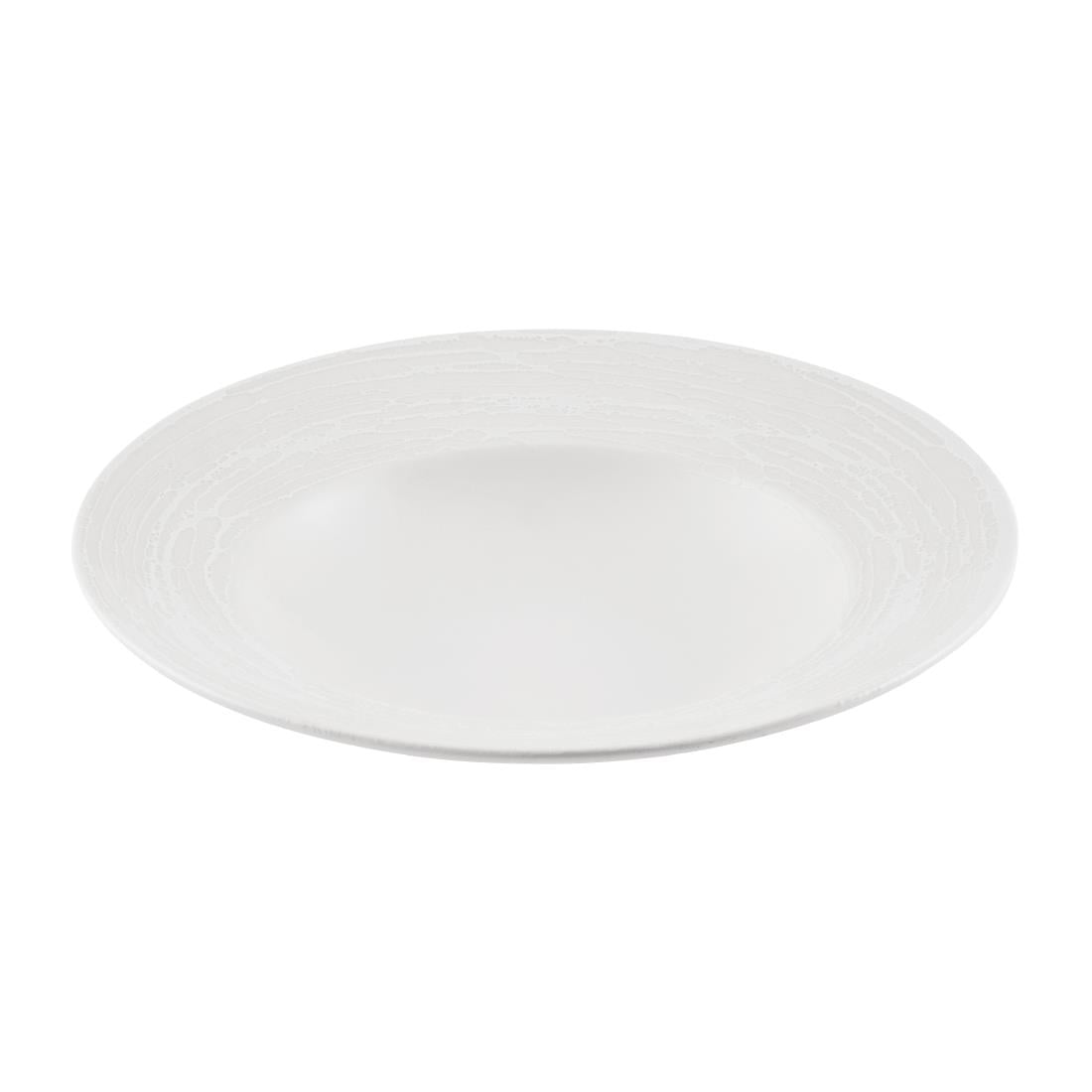 Churchill Inked Elements Profile Wide Rim Bowls Ice 280mm (12 Pack)