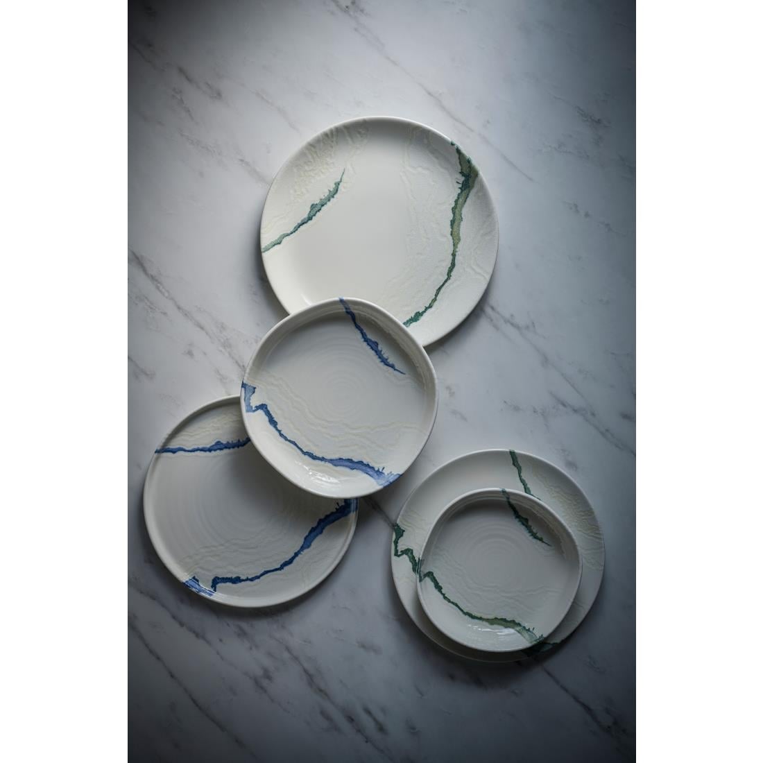 Churchill Tide Accents Evolve Coupe Bowls Green 182mm (12 Pack)