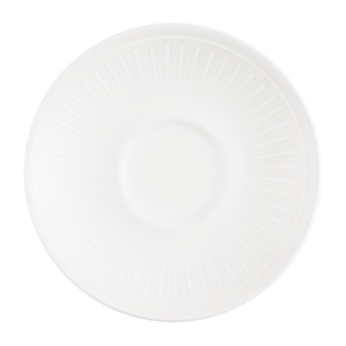 Churchill Era White Café Espresso Saucers 118mm (12 Pack)