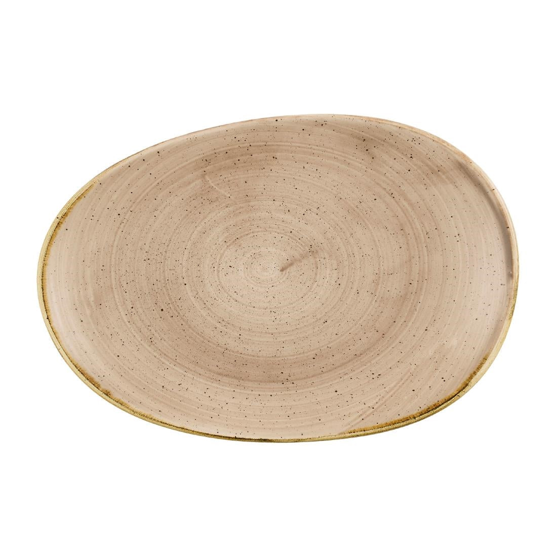 Churchill Stonecast Opal Platters Truffle 345x235mm (6 Pack)