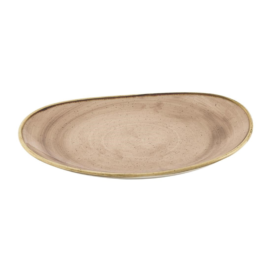 Churchill Stonecast Opal Plates Truffle 260mm (12 Pack)