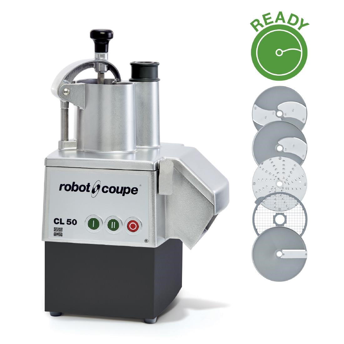 Robot Coupe Vegetable Preparation Machine CL50 2V with 5 Discs