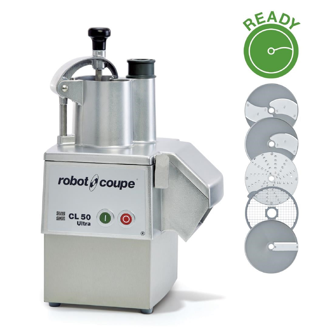 Robot Coupe Vegetable Preparation Machine CL50 Ultra with 5 Discs