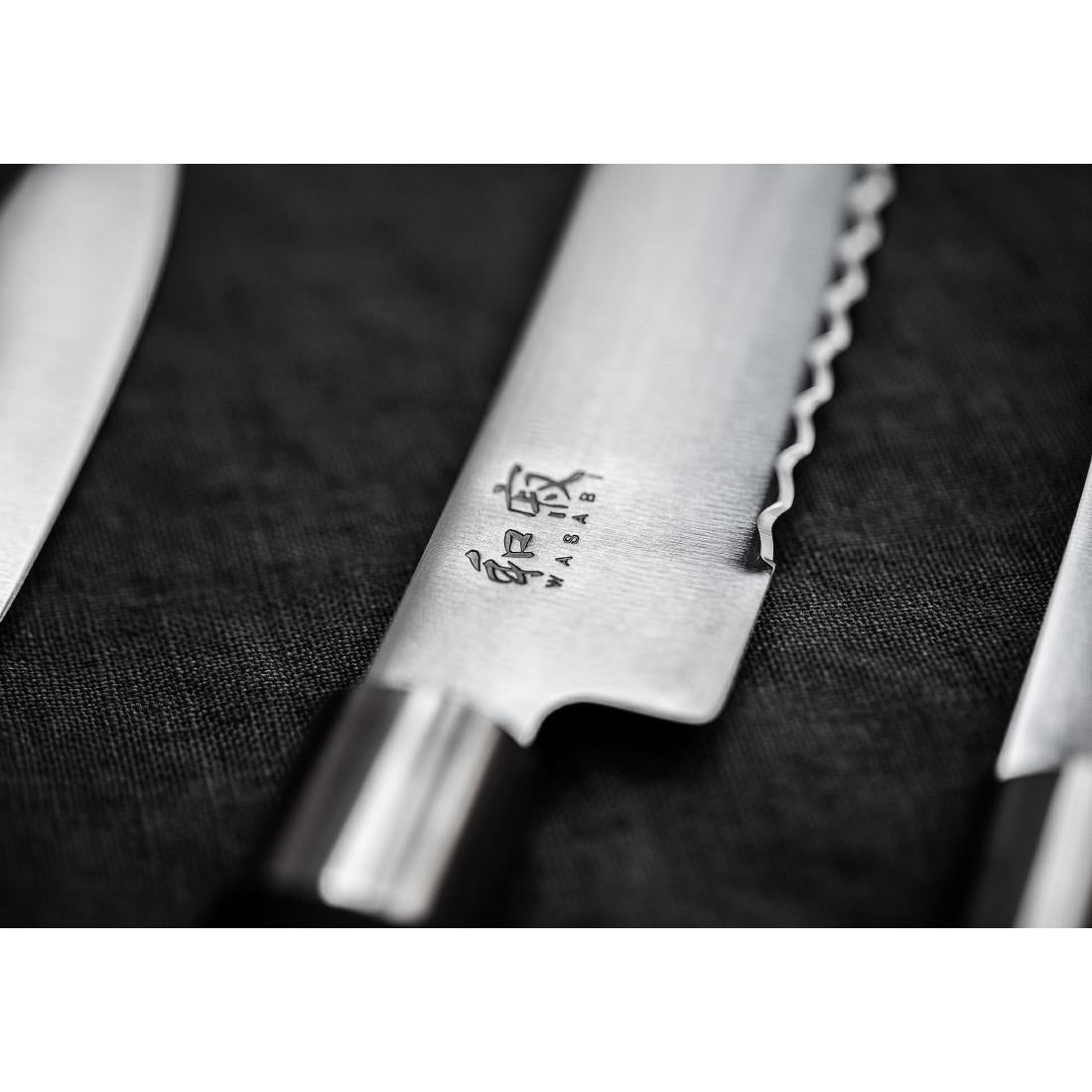 Kai Wasabi Black Bread Knife 23cm