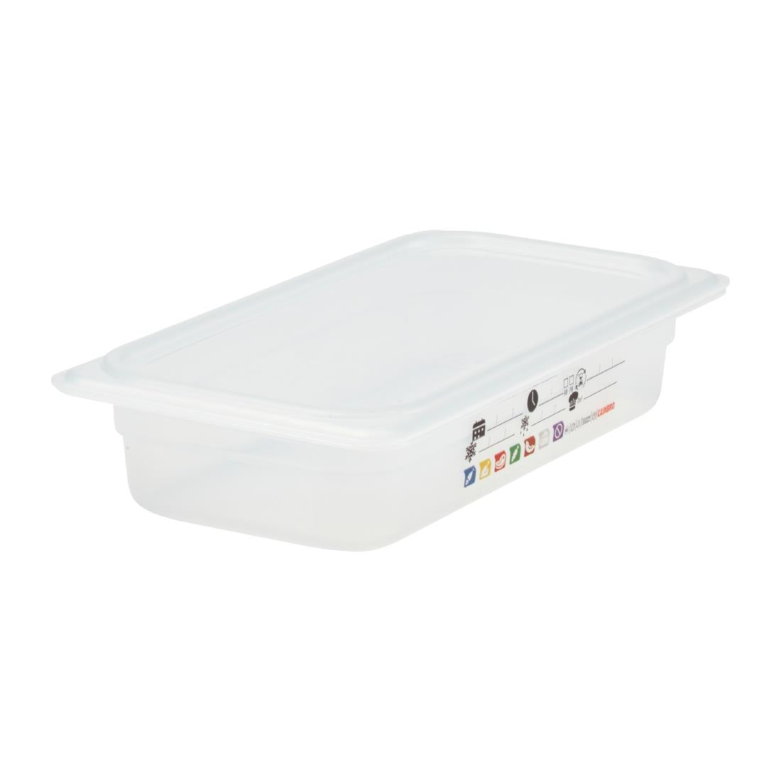 Cambro Safetrak IML Polypropylene Food Storage Container 1/3 GN 65mm
