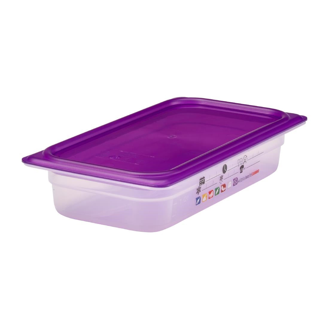 Cambro Safetrak IML Polypropylene Food Storage Container 1/3 GN 65mm