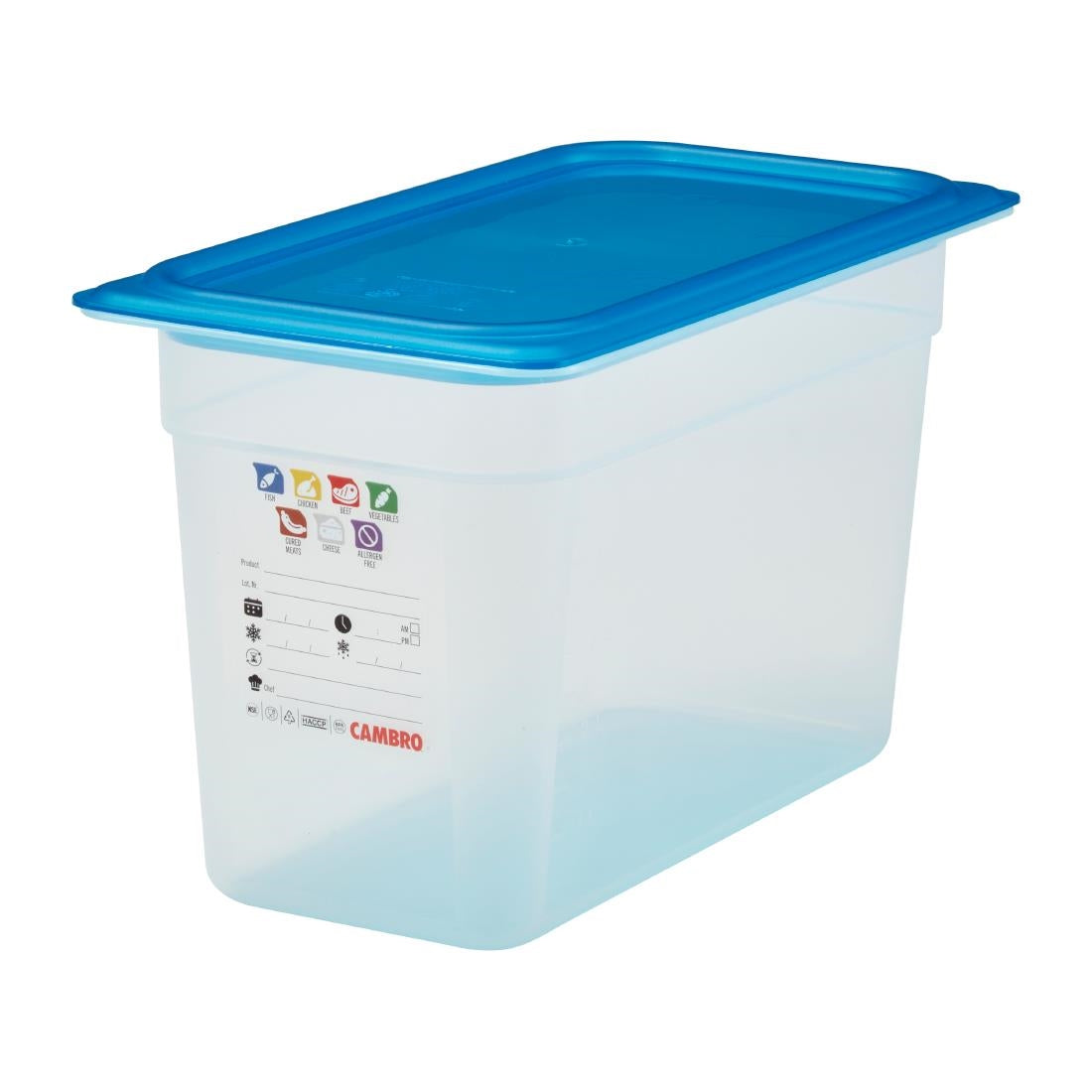 Cambro Safetrak IML Polypropylene Food Storage Container 1/3 GN 200mm