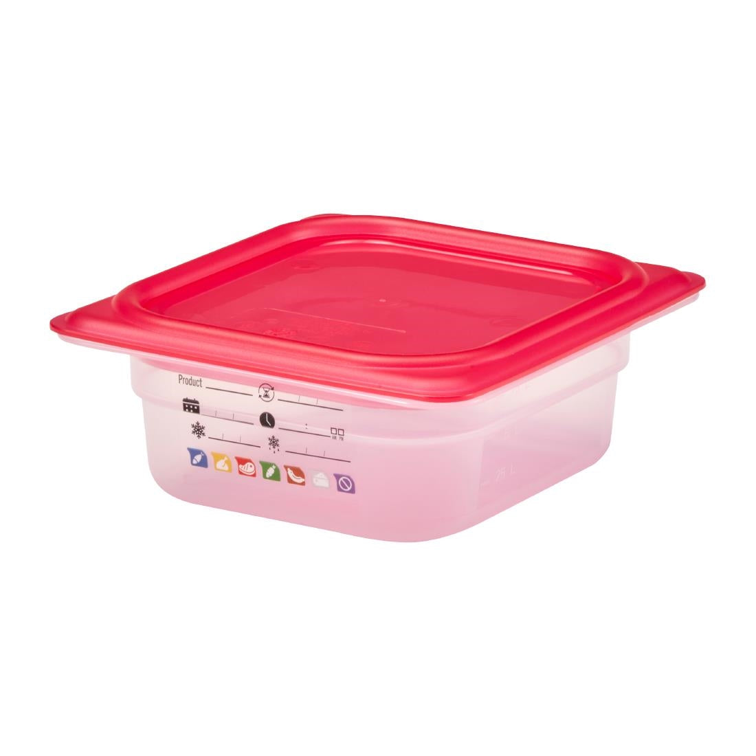 Cambro Safetrak IML Polypropylene Food Storage Container 1/6 GN 65mm