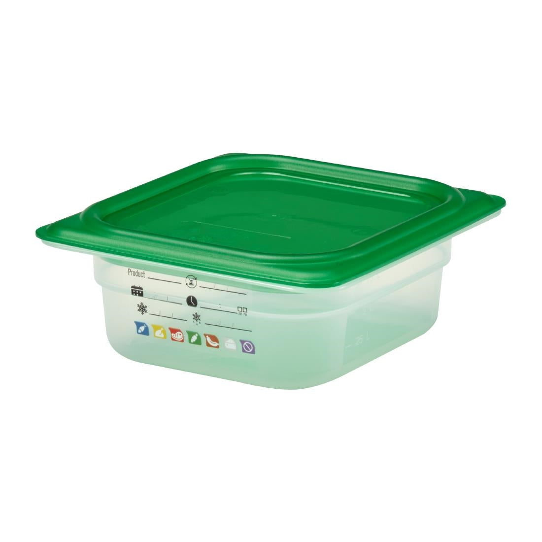 Cambro Safetrak IML Polypropylene Food Storage Container 1/6 GN 65mm