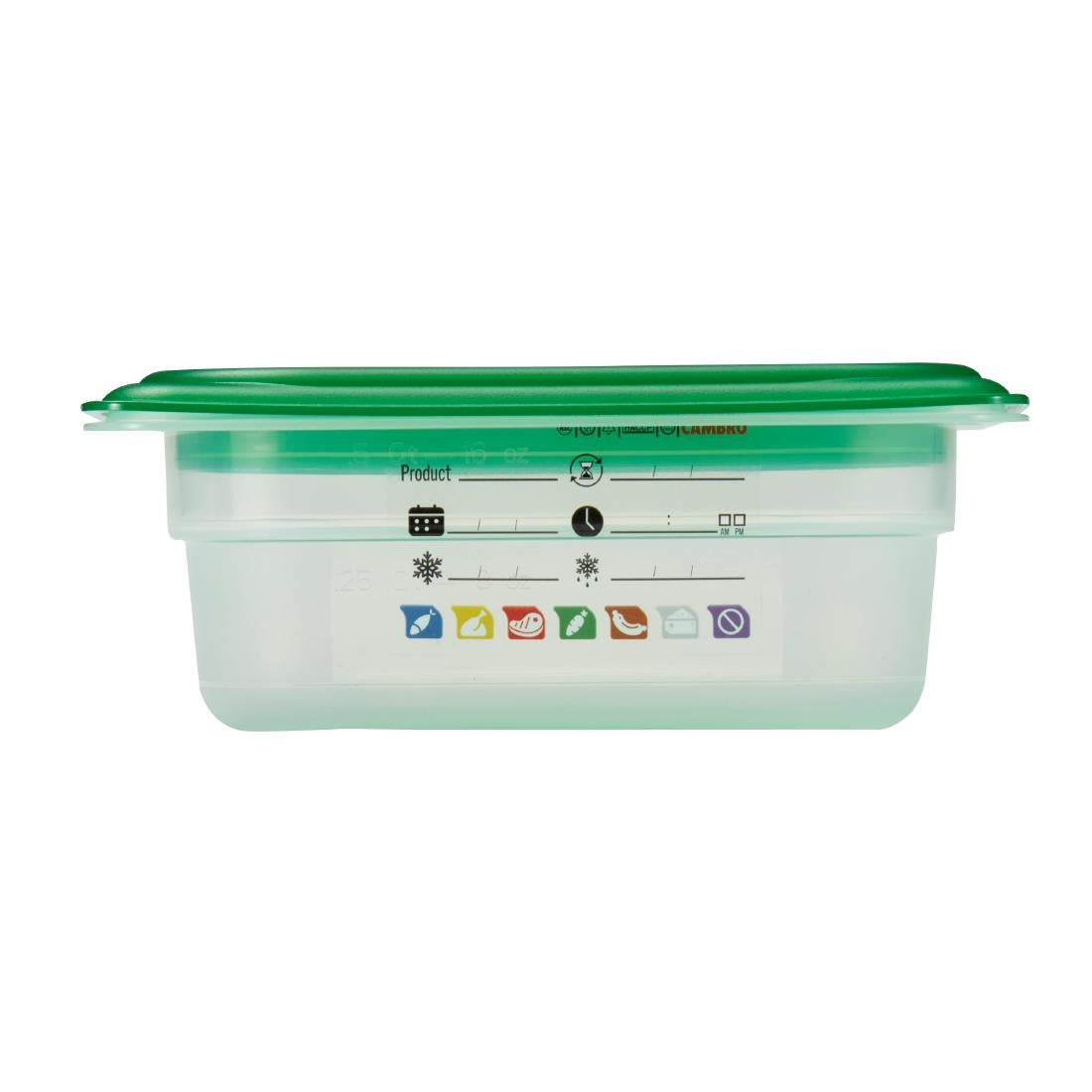 Cambro Safetrak IML Polypropylene Food Storage Container 1/9 GN 65mm