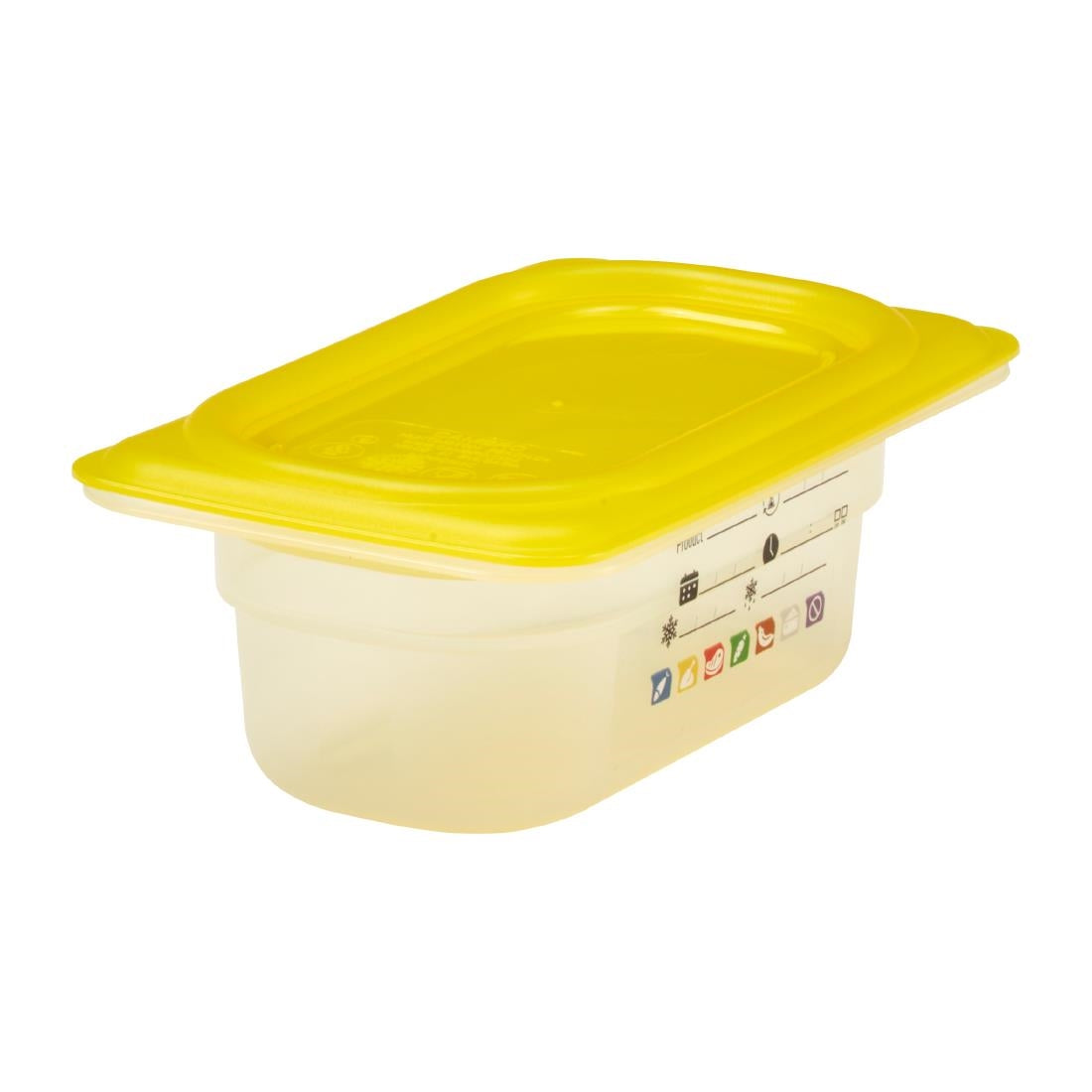 Cambro Safetrak IML Polypropylene Food Storage Container 1/9 GN 65mm
