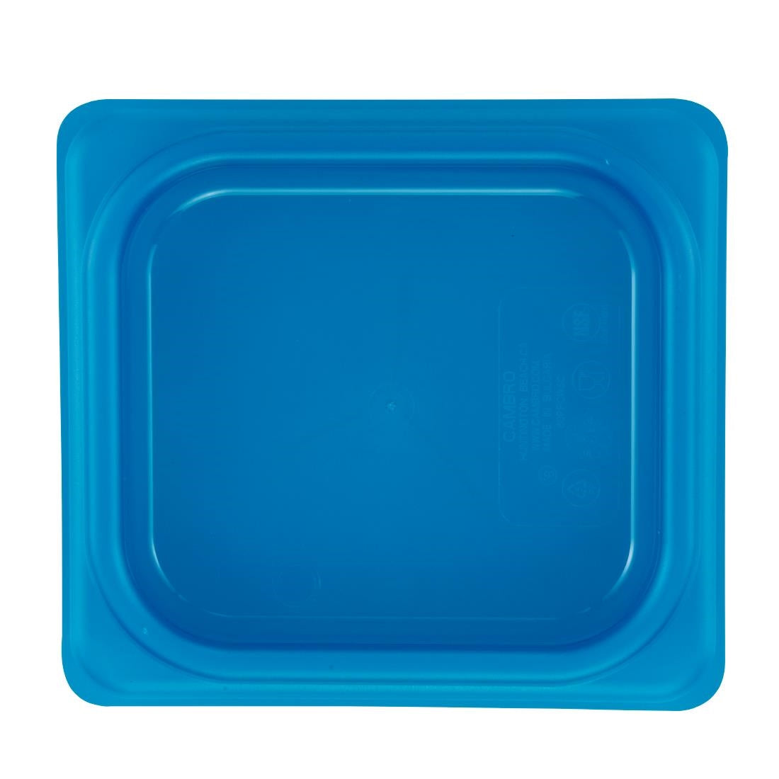 Cambro Safetrak IML Polypropylene Seal Lid Blue 1/6 GN