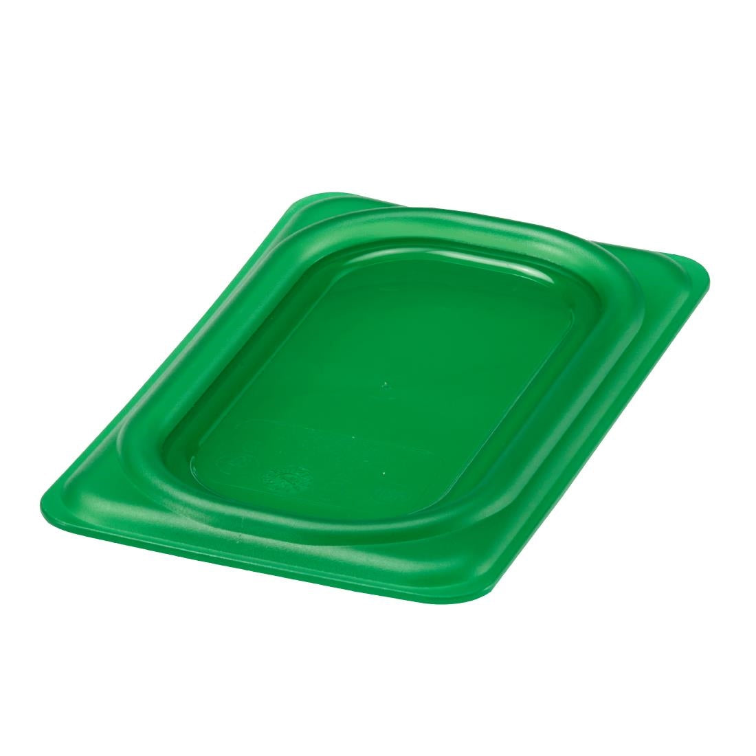 Cambro Safetrak IML Polypropylene Seal Lid Green 1/9 GN