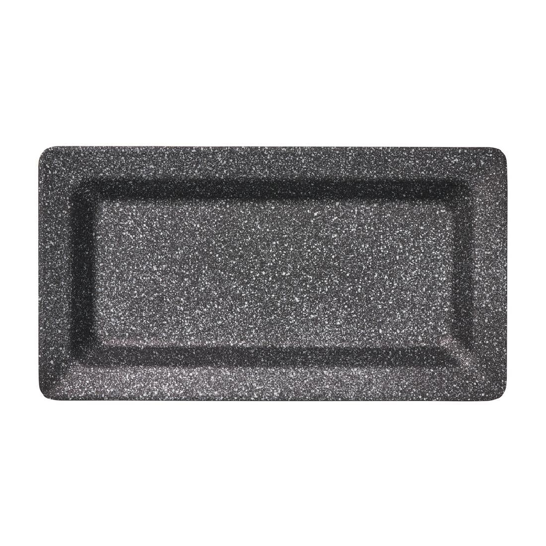 APS FROSTFIRE Black & Silver Non-Stick Tray GN 1/3 325x176mm