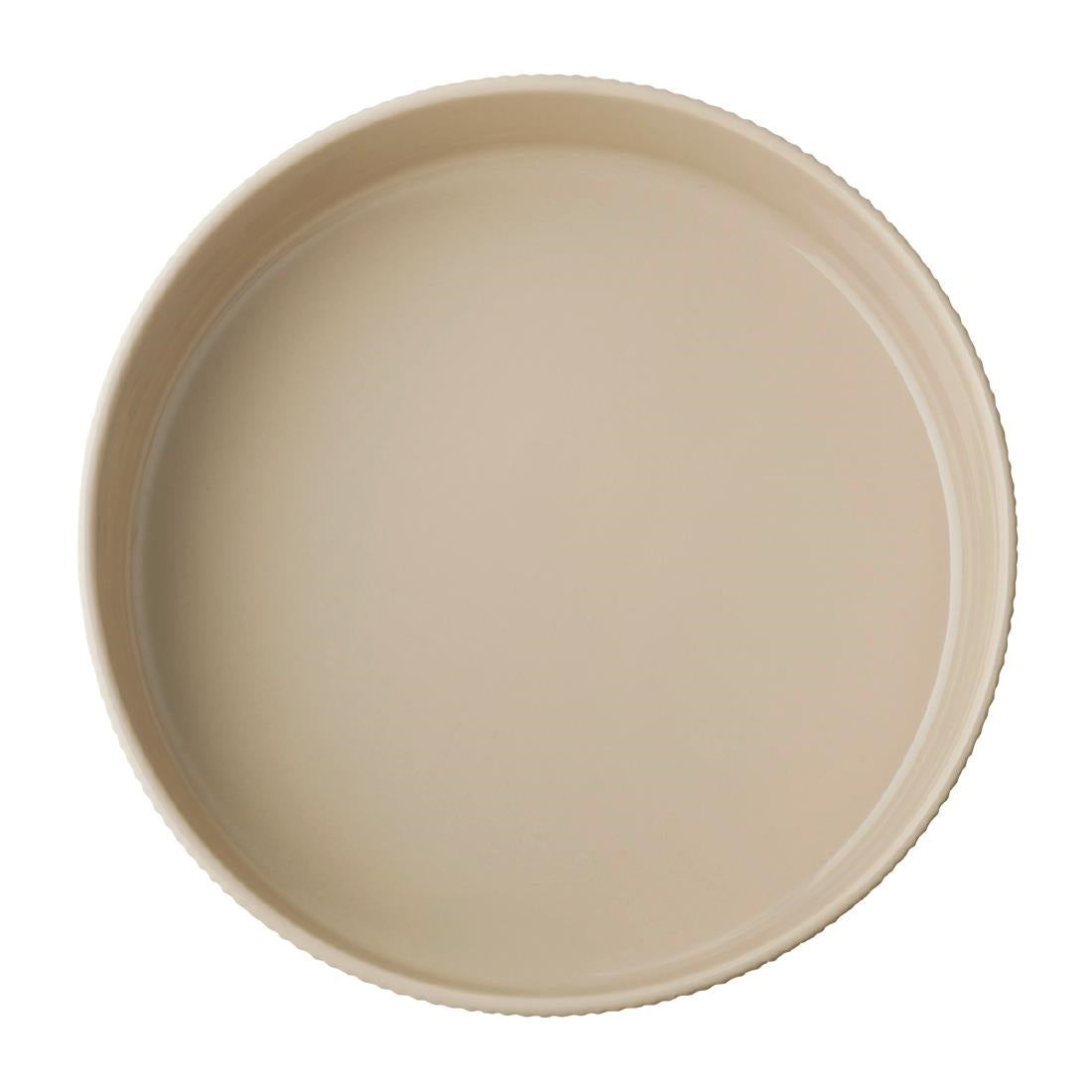 APS THE GRID Porcelain Bowl Sand 2.5Ltr
