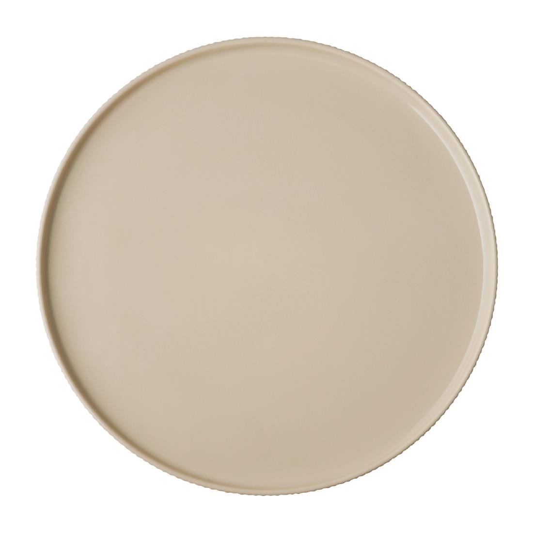 APS THE GRID Porcelain Plate Sand 320mm