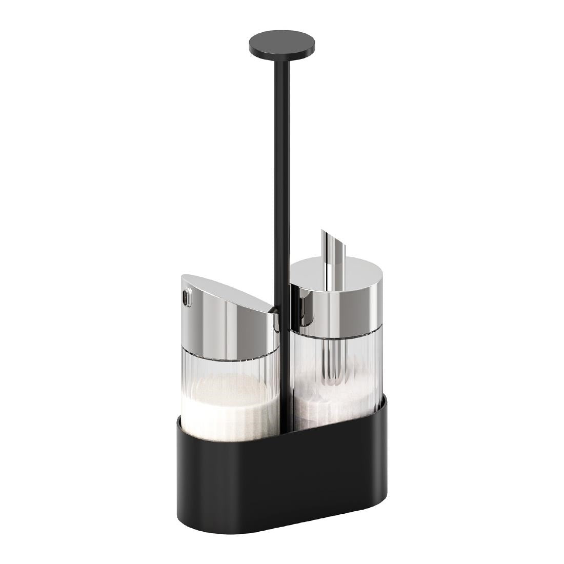 APS THE GRID Stainless Steel Cruet Black 145x70x300mm