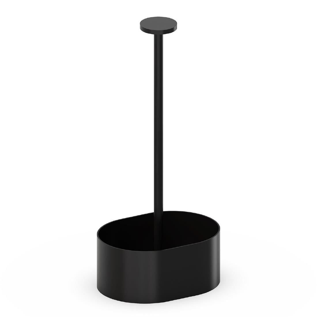 APS THE GRID Stainless Steel Cruet Black 145x105x300mm