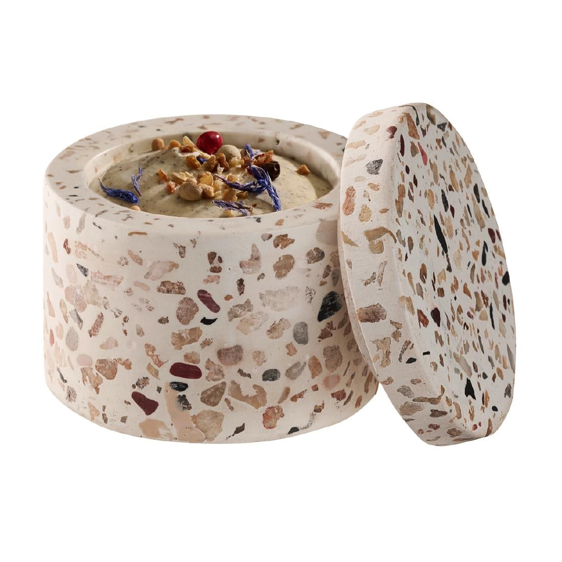APS TERRAZZO Concrete Containers 40ml (2 Pack)