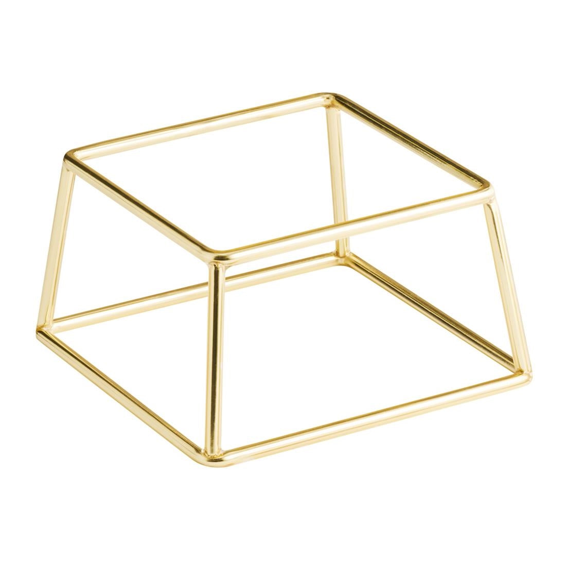 APS MULTI Gold Buffet Stand 180x180x100mm