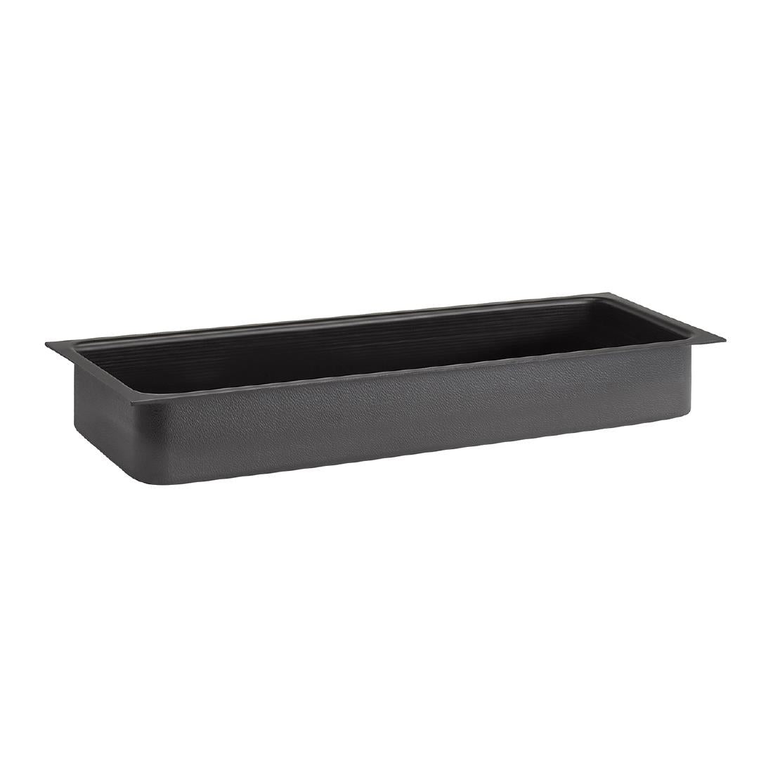 APS VALO Polystyrene Insert Black GN 2/4 515x150x60mm