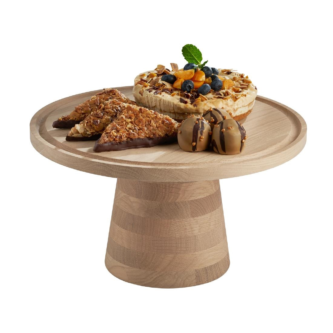 APS VALO Wooden Cake Stand 320x170mm