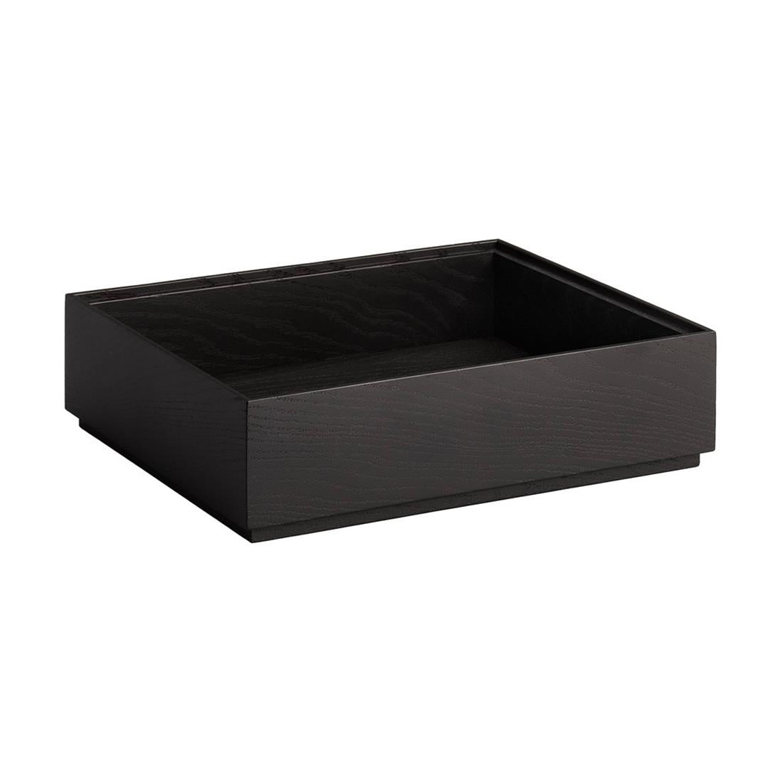 APS VALO Wooden Box Black GN 1/2 85x325x265mm