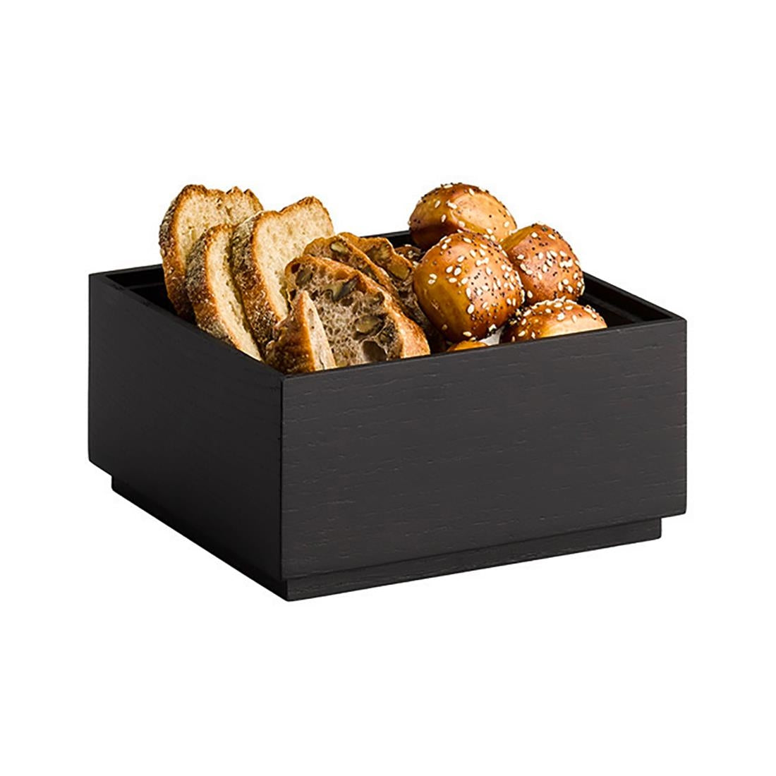 APS VALO Wooden Box Black GN 1/6 176x162x85mm