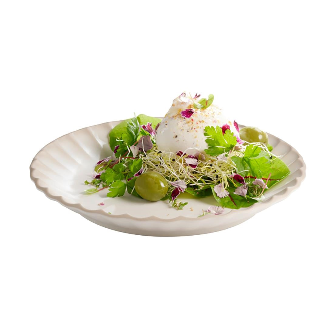APS ARUMI Melamine Plate White 210mm