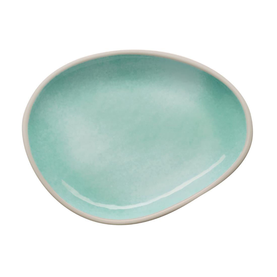 APS CALA Melamine Plate Green 190x145mm