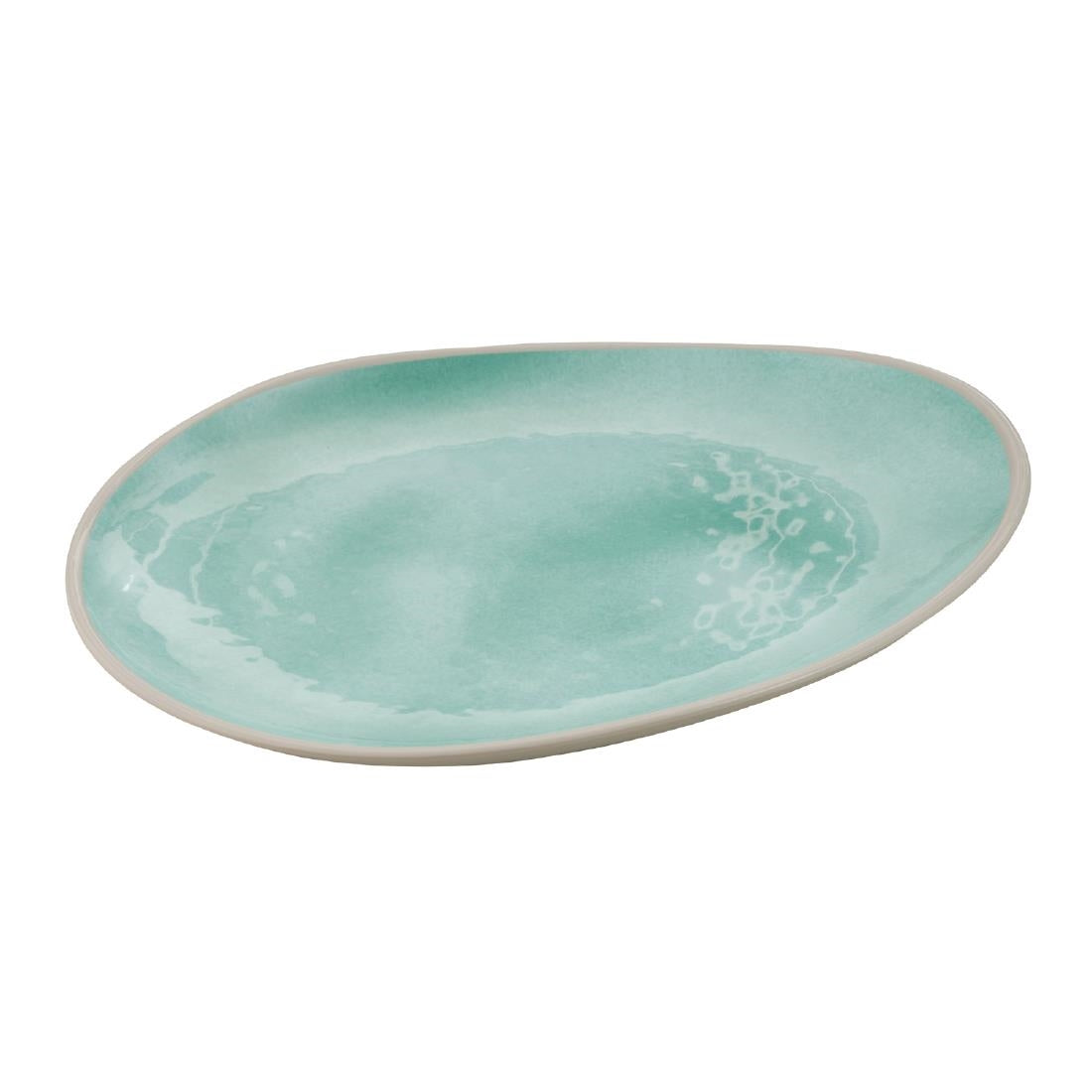 APS CALA Melamine Plate Green 335x260mm