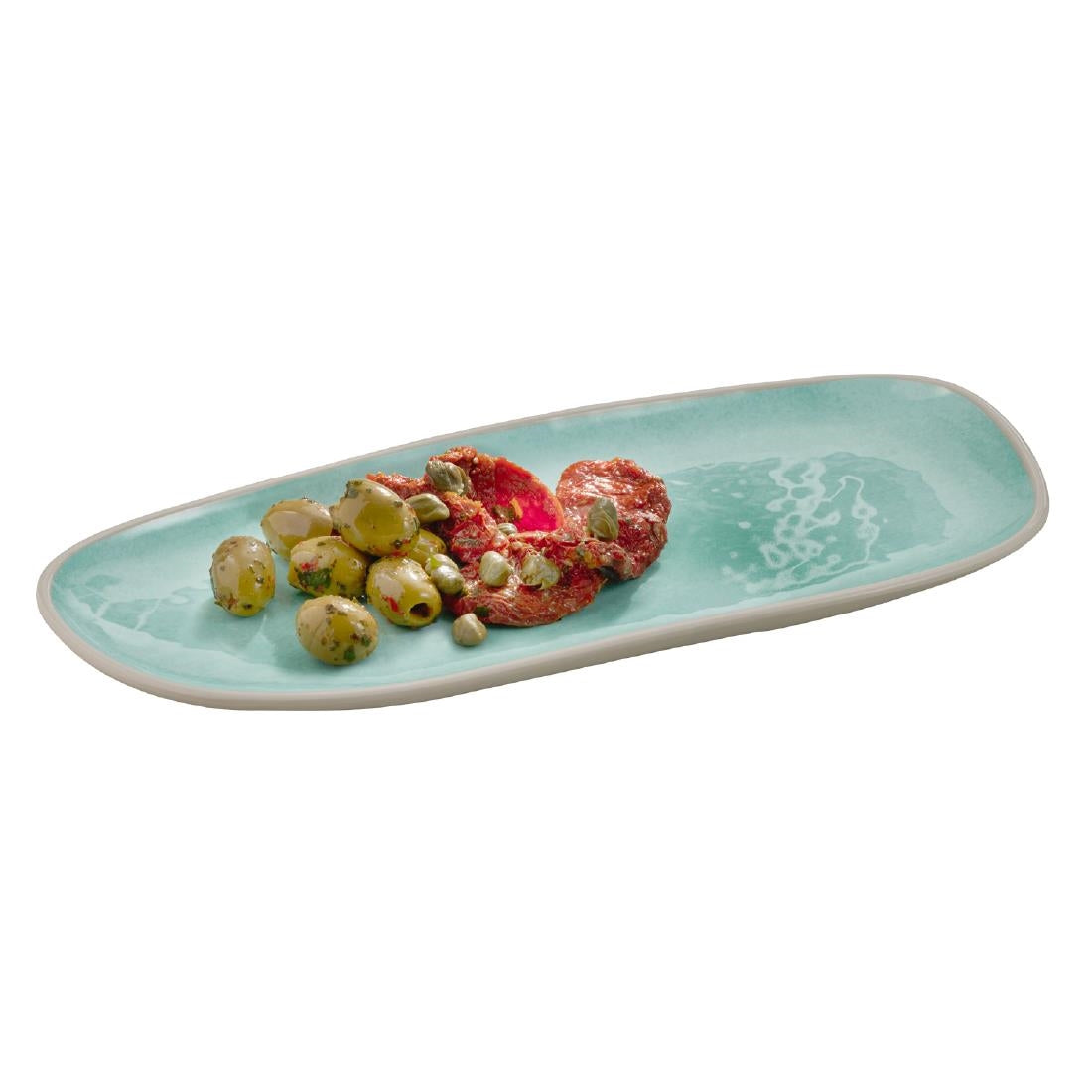 APS CALA Melamine Plate Green 340x150mm