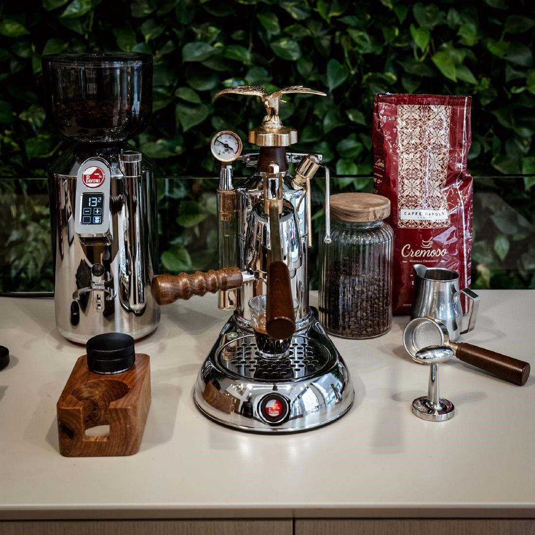 La Pavoni Expo 2015 Lever Coffee Machine