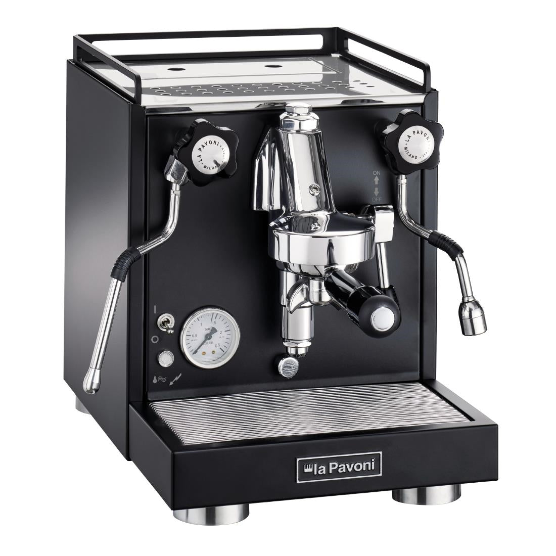 La Pavoni Cellini Classic Semi-Professional Coffee Machine Black