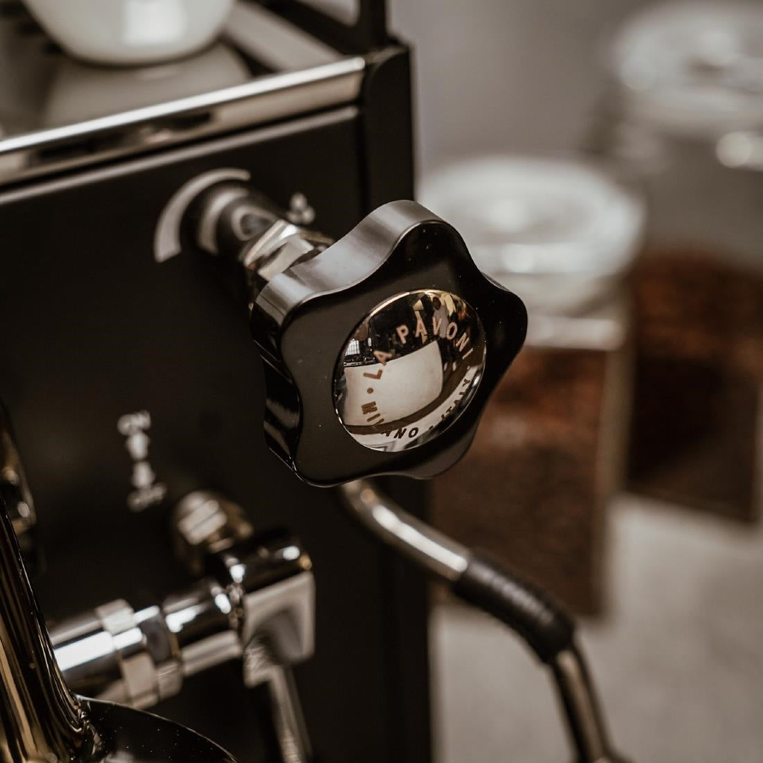 La Pavoni Cellini Classic Semi-Professional Coffee Machine Black