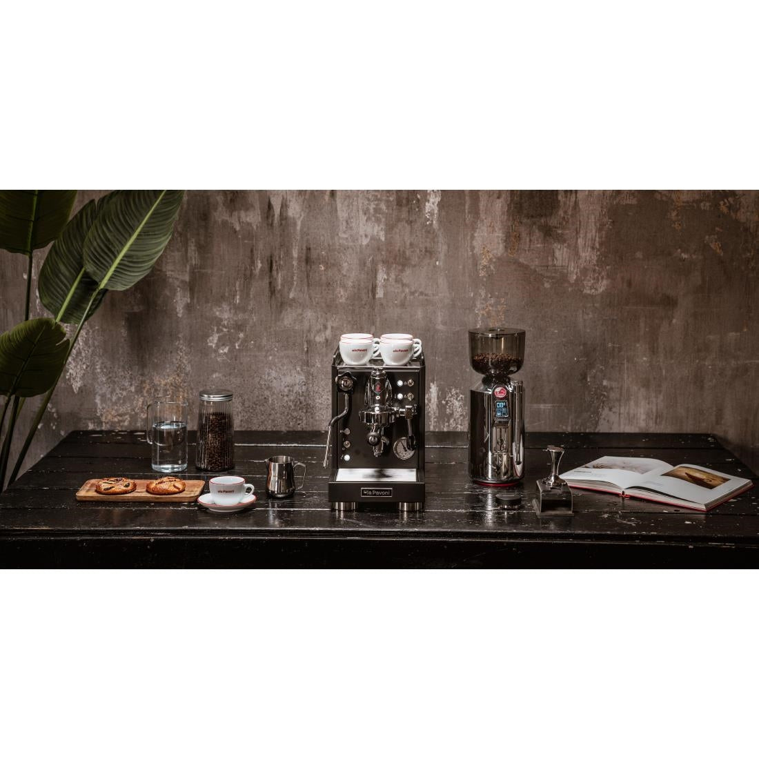 La Pavoni Mini Cellini Semi-Professional Coffee Machine Black