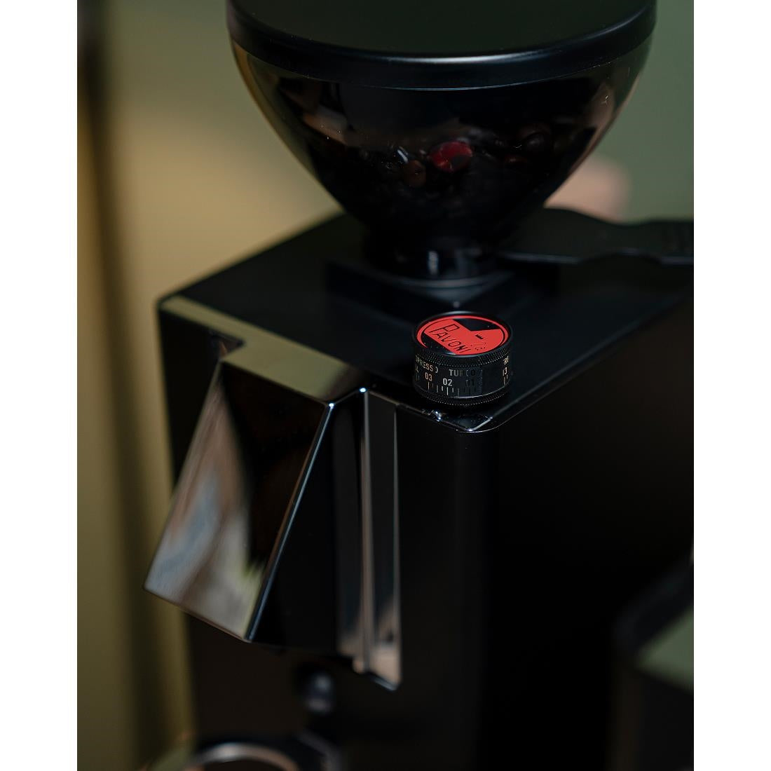La Pavoni Kube Mill Coffee Grinder Black