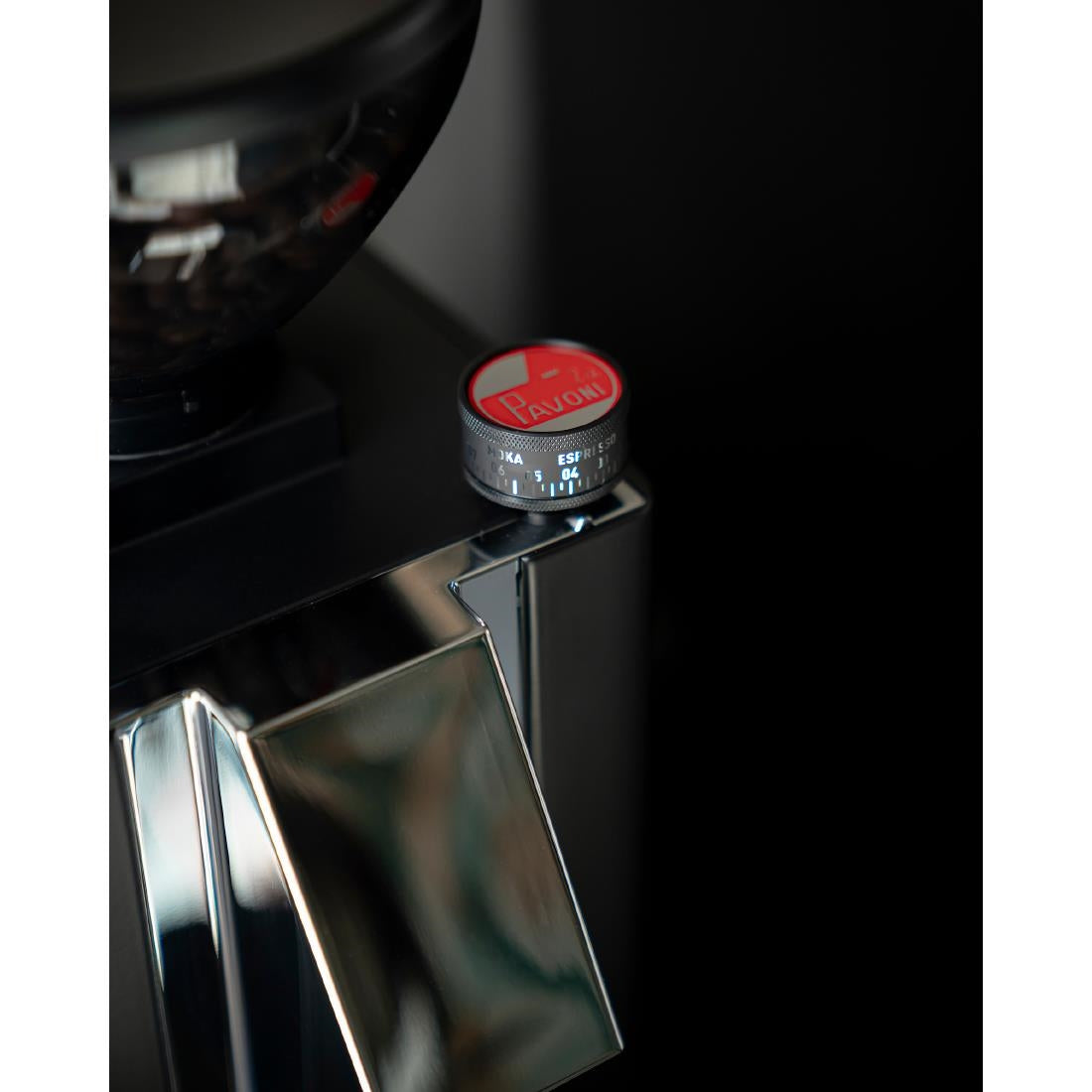 La Pavoni Kube Mill Coffee Grinder Black