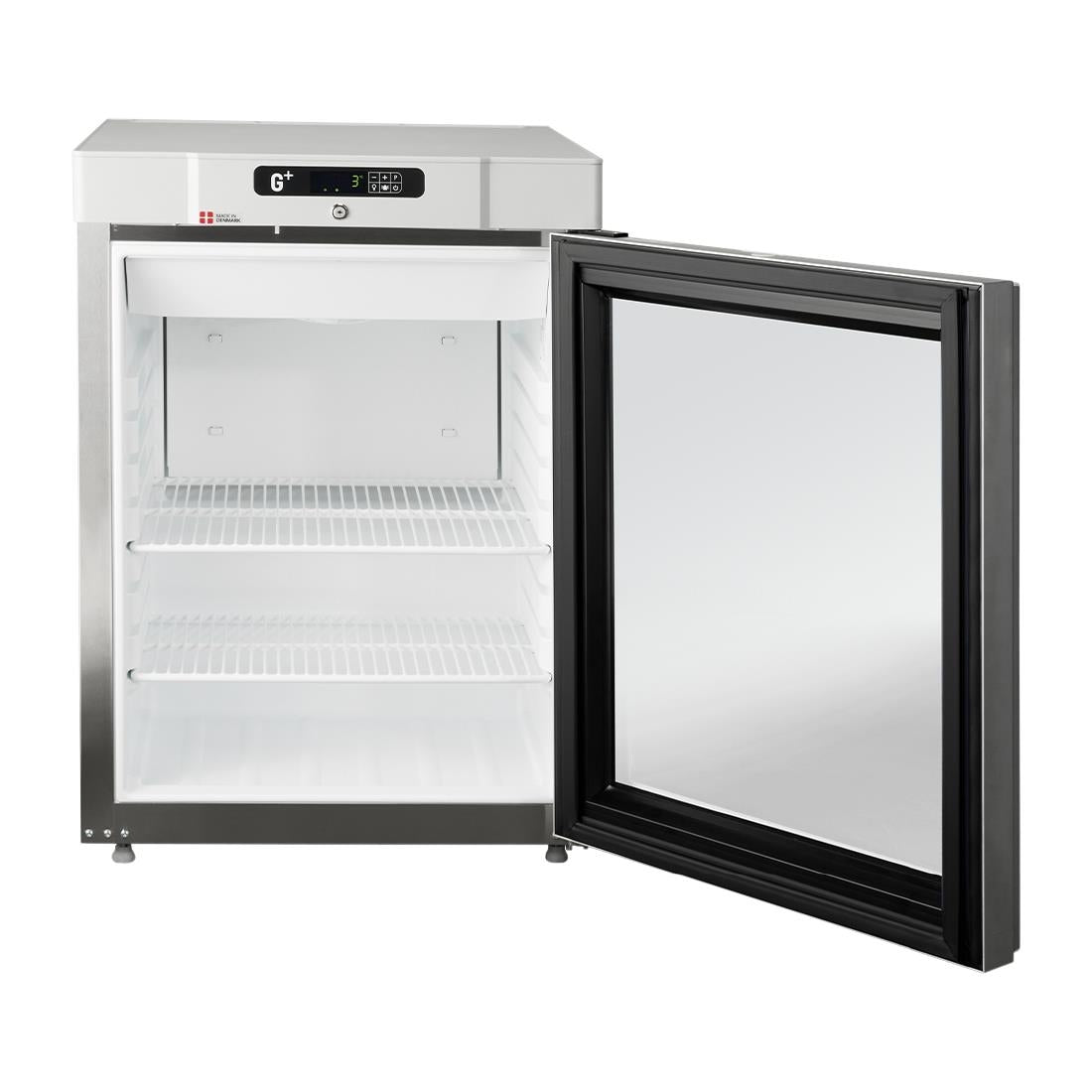 Gram Professional Compact Display Fridge Stainless Steel R200