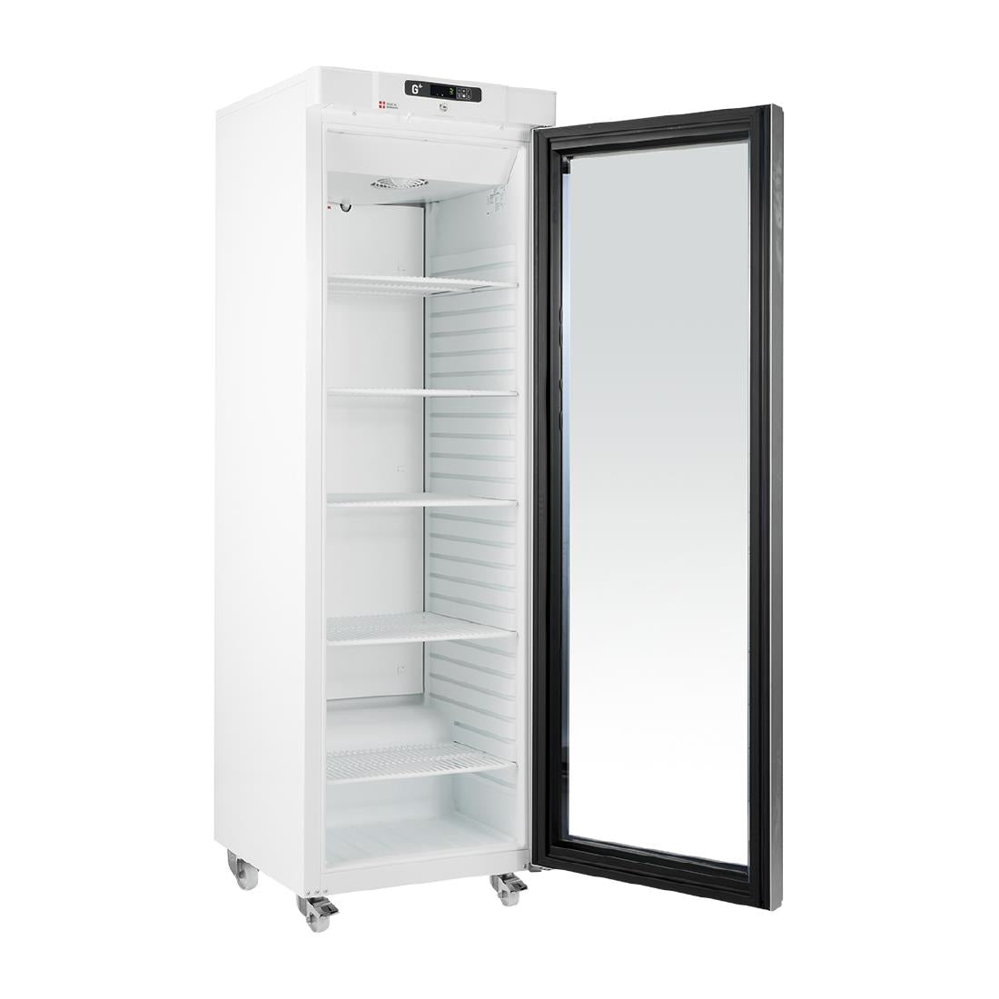 Gram Professional Compact Display Fridge White GR400