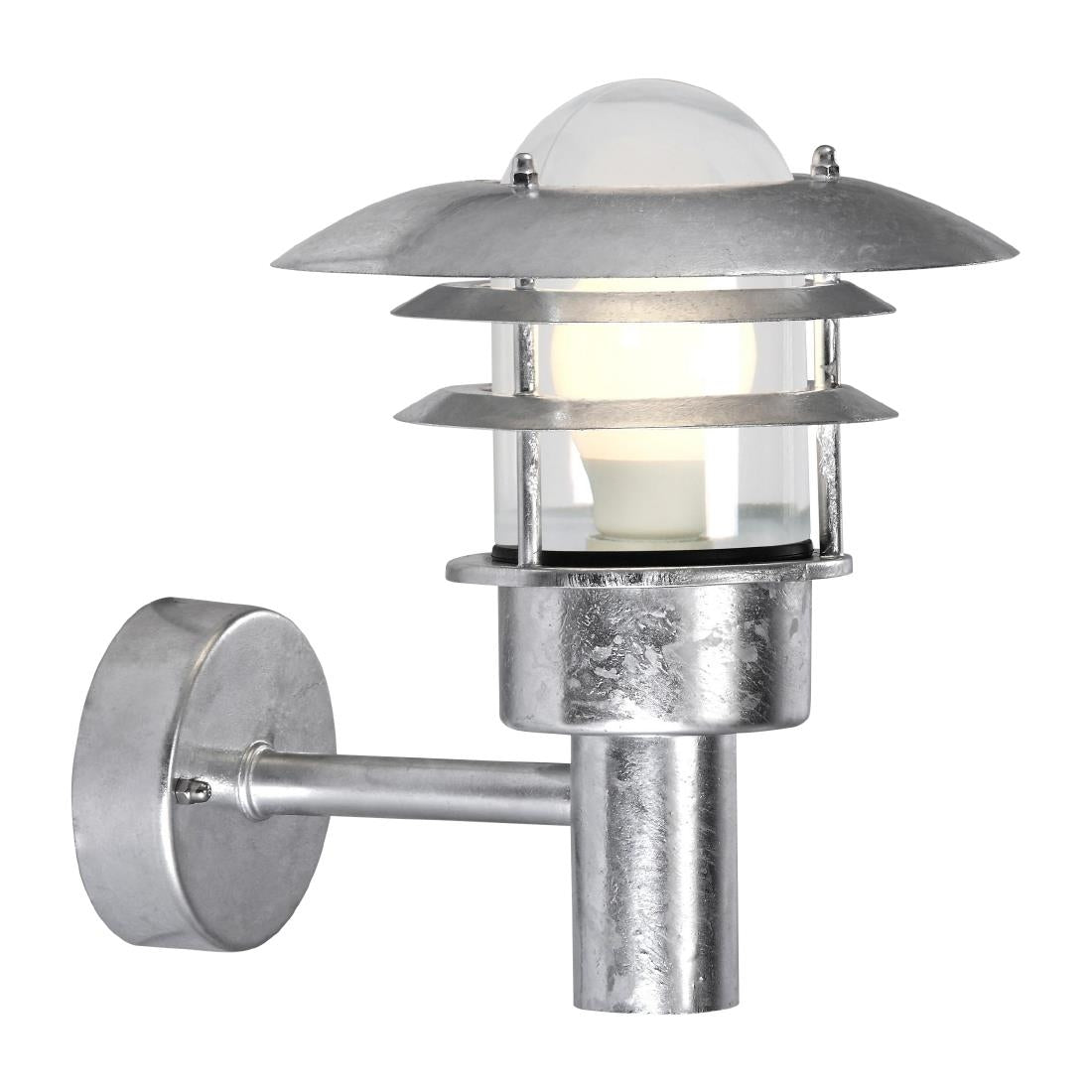 Nordlux Lonstrup 22 Wall Light Galvanised Steel